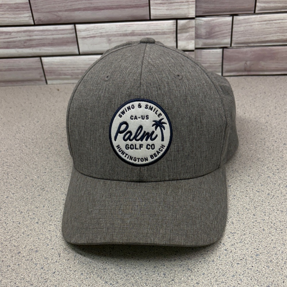 New NWOT Pal Golf Co. Golf  Hat OS Fits all adjustable SnapBack Gray